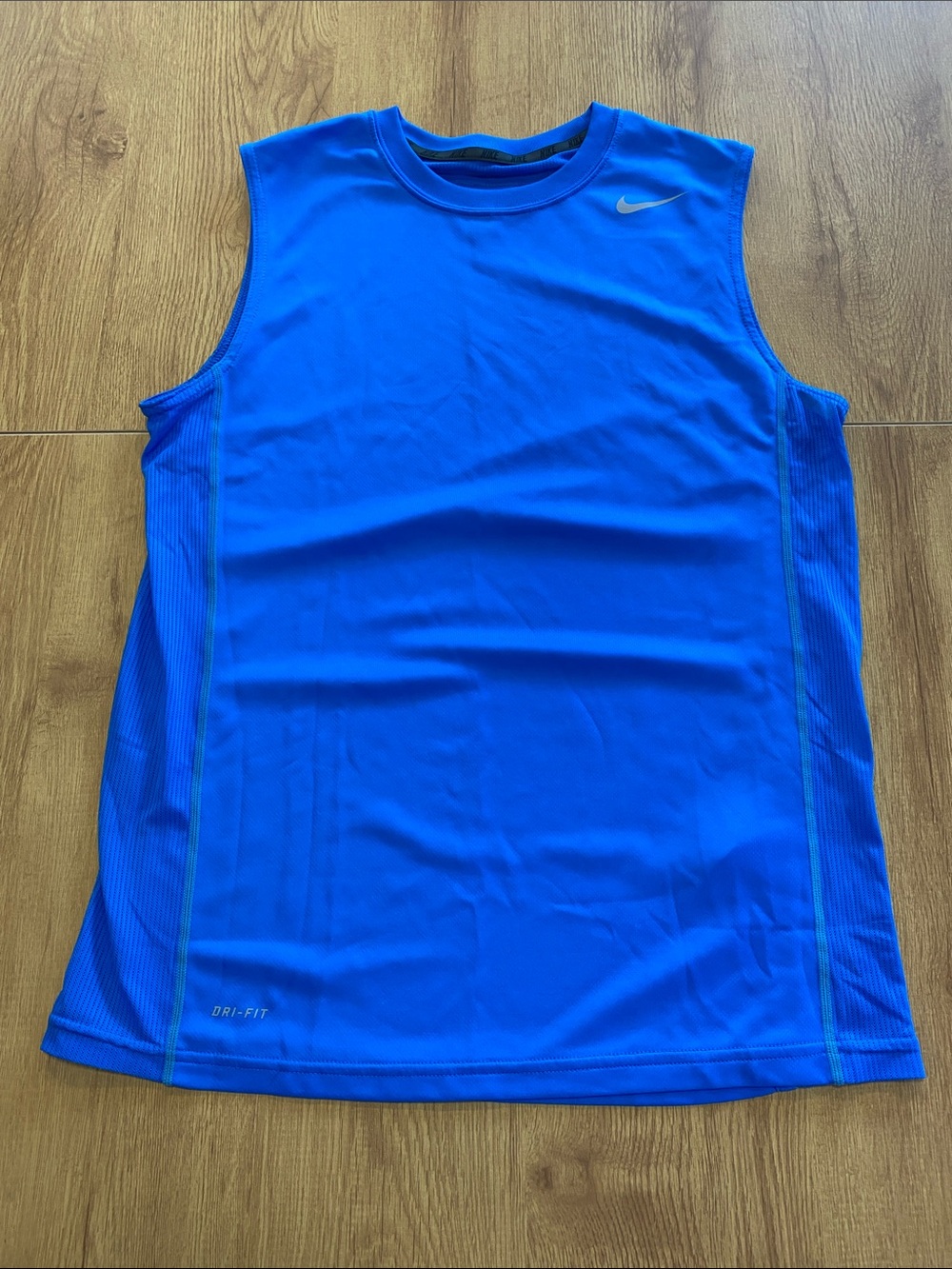 Nike Sleeveless Dri-FIT Athletic Tank - Royal Blue